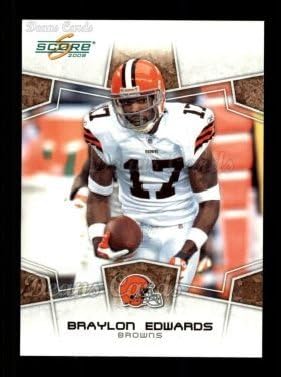 2008 Ocjena 72 Braylon Edwards Cleveland Browns-FB NM / MT Browns-FB Michigan