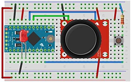 Hiletgo Game Joystick senzor senzor senzora senzor Joystick Breakout modul za Arduino PS2 Raspberry PI