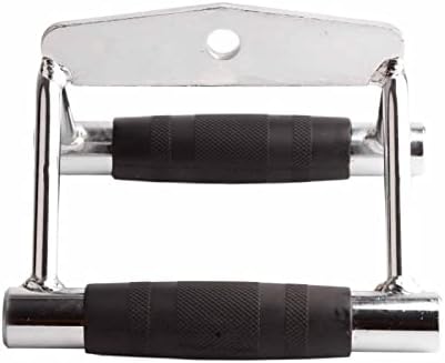 KIWOP Nerđajući čelik gumeni V-oblik pritisnite dole Bar V-oblika triceps Pritisak štap za dom i teretanu