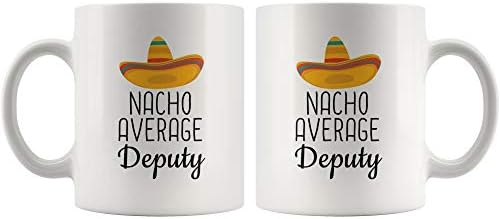 BackyardPeaks zamjenik pokloni Funny Nacho prosjek zamjenik šerifa poklon za muškarce & amp ;žene ured Novi zamjenik diplomiranja