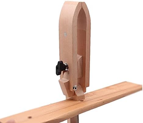 Drvena kožna stezaljka 0 ~ 70 mm stolni stol konjska stezaljka 360 Rotacija podesiva držač za šivanje kože za diy kožu