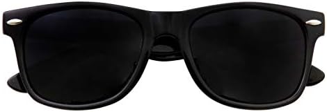 grinderPUNCH Super tamno crna sočiva muške naočare za sunce Retro klasične 80-ove stilske trendi nijanse