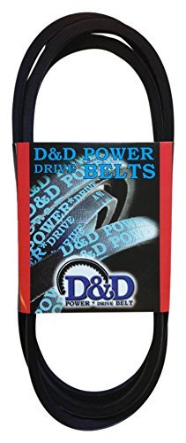 D & D Powerdrive 12x670 Metrički standardni zamjenski remen, A / 4L, 1 -Napodne, 27 dužina, guma