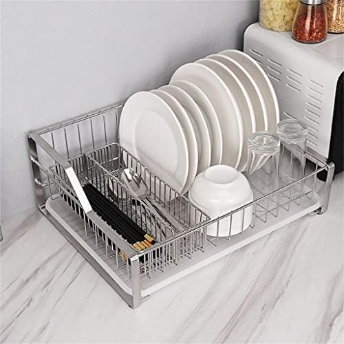 SDGH 304 stalak za suđe od nehrđajućeg čelika multifunkcionalna kuhinja spremnik za pohranu jela štapići za skladištenje stalak za