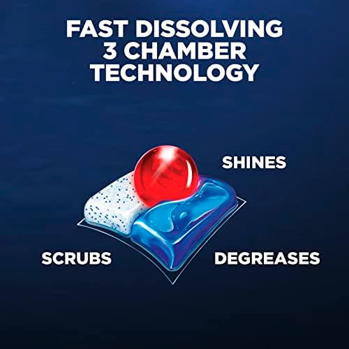 Završna obrada-Quantum sa Activblu tehnologijom-50ct-deterdžent za mašinu za pranje sudova-Powerball - Ultimate Clean and Shine -