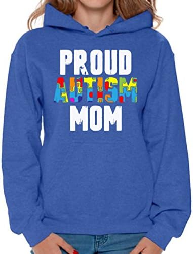 Nespretni stilovi ponosni autizam mama hoodie autizma majke poklone za nju