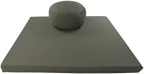 Okrugli Set jastuka za meditaciju Zafu i Deluxe Zabuton
