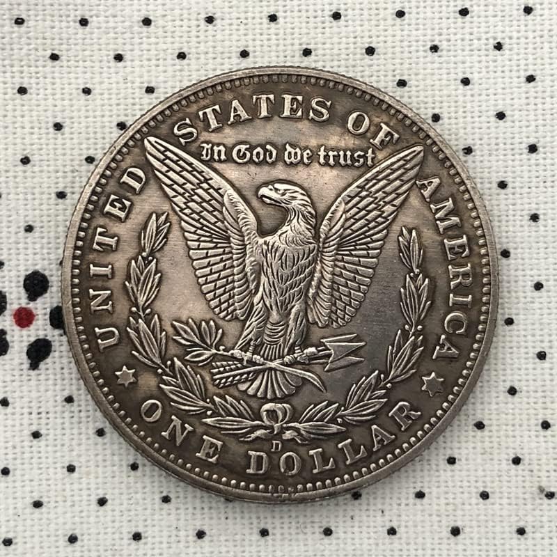 38 mm starinski srebrni dolar američki novčić Morgan Tramp Coin 1921D Craft 144