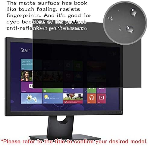 Synvy Zaštita ekrana za privatnost, kompatibilna sa Acer monitorom KG241Q/KG241Qbmiix 23.6 Anti Spy štitnici za Film [ne kaljeno staklo]