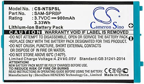 Cameron Sino za Nintendo Advance SP GBA SP AGS-001 zamjensku i rezervnu bateriju, kompatibilnu sa Sam-SPRBP AGS-003