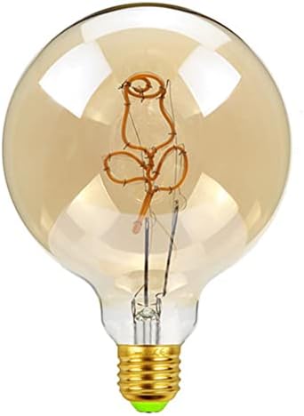 G125 velika Globus Vintage Edison sijalica E27 LED žarulja sa žarnom niti za kućno dekorativno osvjetljenje, ne zatamnjiva, 4W, 2300k