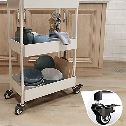 Tomyeus multifunkcijski kolica za kuhinje sa kotačem na kotačima mobilni sprat polica za skladištenje sa višeslojnog kupatila, ušteda