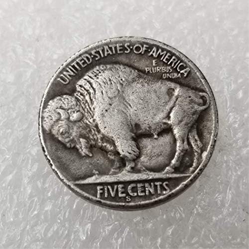 Kocreat Copy 1938 U.S Hobo Coin - Ženska Spider Cat & Bull Srebrna replika Morgan Dollar Suvenir Coin Challenge Coin Lucky Coin