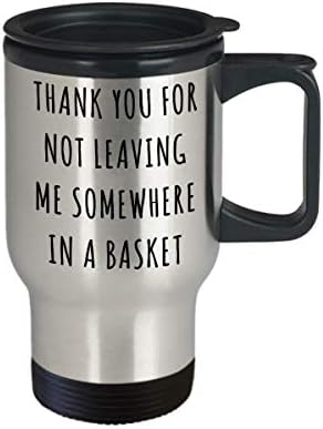 Hollywood & Twine majčina dnevna krigla hvala vam što me ne ostavljate negdje u košarici smiješno izolirane putne čaše za kafu od