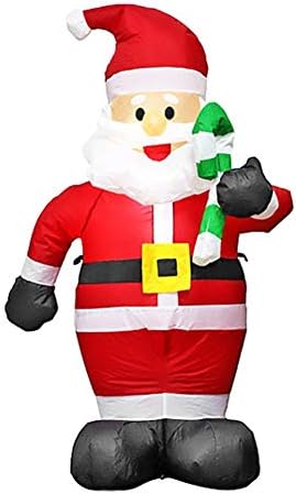 KOqwez33 240cm visok Božić naduvavanje dekoracije, SAD Plug Božić Santa Claus Archway snjegović uzorak, LED Light Show Vrt Dvorište