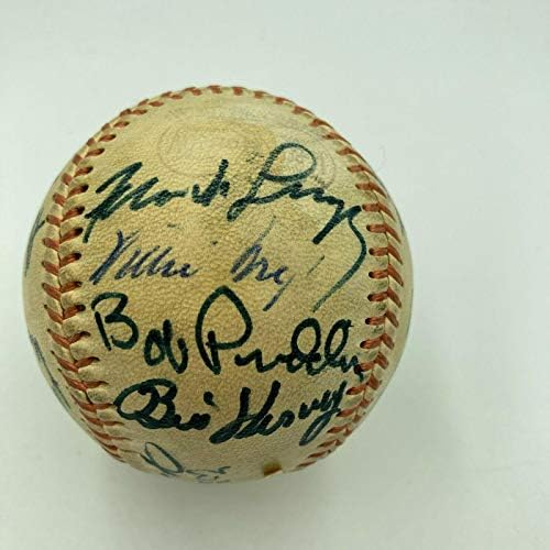 Willie možda 1966. San Francisco Giants tim potpisao bejzbol JSA COA - autogramirani bejzbol