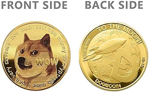 Replika komemorativni novčići pozlaćeni komemorativni dijelovi slatki pas sakupljač uzorka Suvenir poklon kreativni dijelovi BTC