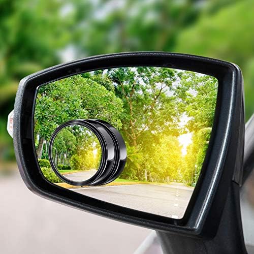 4 komada slijepa retrovizora retrovizori sa širokim pogledom na zrcalo HD staklo Convex ogledalo podesivo sa okvirom za automobile