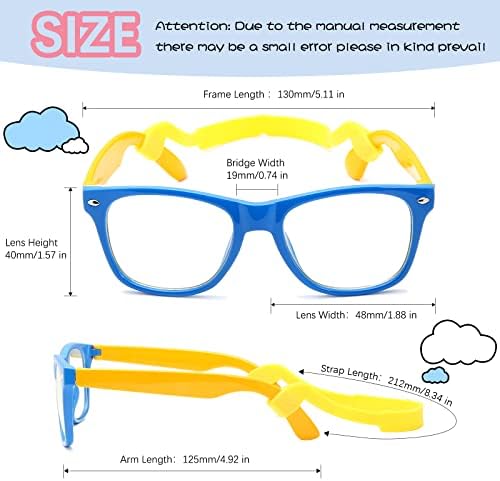 Oilway Kids-naočare za sunce polarizirane UV zaštite dječje naočare za sunce fleksibilne gumene naočare za dječake djevojčice od 2-10