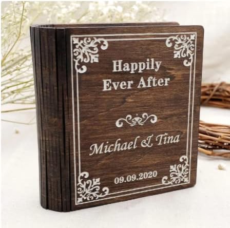 Personalizirani vjenčani prsten kutija za prijedlog nakita Nosač prstena Bružilica BOX BOX BOX Valentines Poklon Vjenčanice