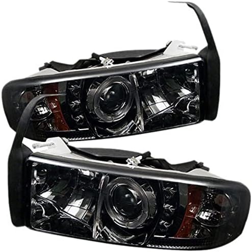 Spyder Auto PRO-yd-DR94-HL-AM-BSM Dodge Ram LED Halo projektor prednje svjetlo, crni dim