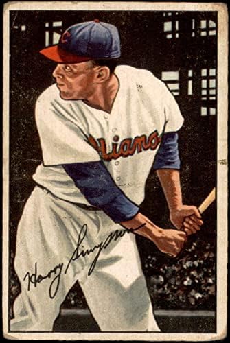 1952 Bowman 223 Harry Simpson Cleveland Indijanci Dean's Cards 2 - Dobri Indijanci