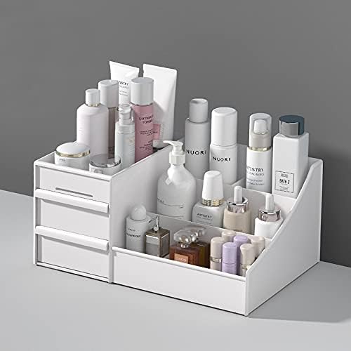 Kutija za šminku mošuo, taksim tabela, kutija za skladištenje kozmetike za desktop, spavaonica je nezavisno organiziran SmallNordicBlue