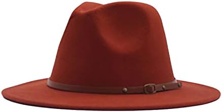 Vintage šešir Fedora Panama ženska ženska fitness vuneni šešir klasični široki kaiš kopča diskete za bejzbol kape muške bejzbol kape i