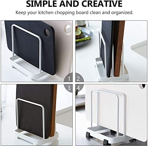 FBWSM Creative Iron Art kuhinjska ploča za sečenje stalak od nerđajućeg čelika stalak za lonac držač poklopca Radna ploča polica za