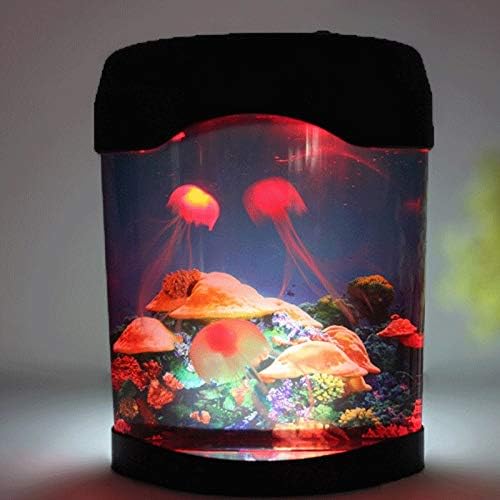 WSSBK akvarijska noćna lampa LED svjetlo Umjetna lampa za kupanje raspoloženja za kućni Desk dekor