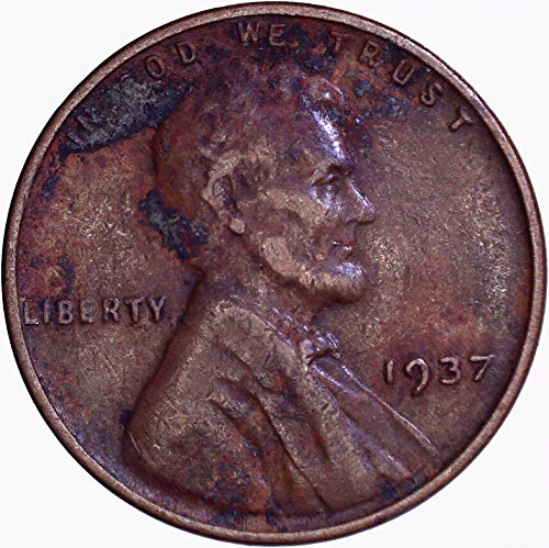 1937. Lincoln pšenični cent 1C sajam