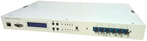OLPS-RM-35-AD - optički sistem zaštite linija 1: 1 sa dvostrukim napajanjem i opcijama upravljanja mrežom, stalak 19, 1U