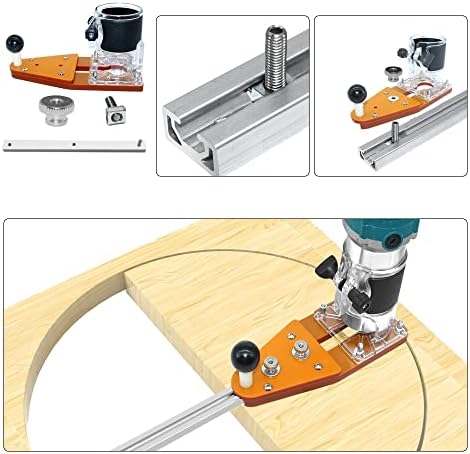 Jig za rezanje krugova za Makita električni ručni trimer Glodalica za drvo glodalica mašina za obrezivanje krugova alati za obradu drveta