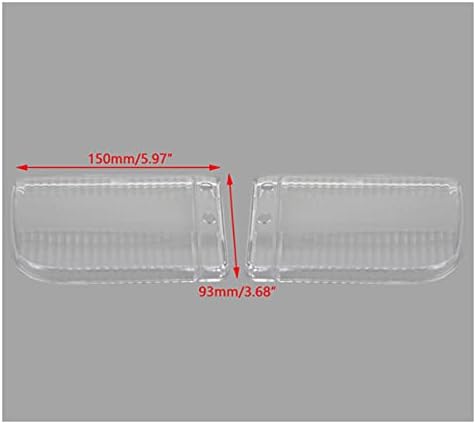 ZZT par svjetla za maglu prednjeg branika Clear Lens Cover Fit za BMW E30 318i 318is 82-91 USA Car Auto Accessories dijelovi