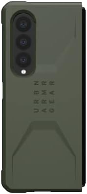 Urban Armor Gear UAG dizajniran za Samsung Galaxy Z Fold 4 Case 2022 Zelena maslina civilna elegantna ultra tanki zaštitni poklopac