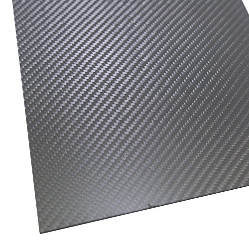 SHINA 1kom 3x400x500mm 3K ploča od karbonskih vlakana ploča 3mm debljine mat površine