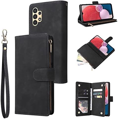 Hee hee Smile torbica za novčanik za Samsung Galaxy A13 4G Premium PU kožna magnetna torbica džepni utori za kartice sa zatvaračem