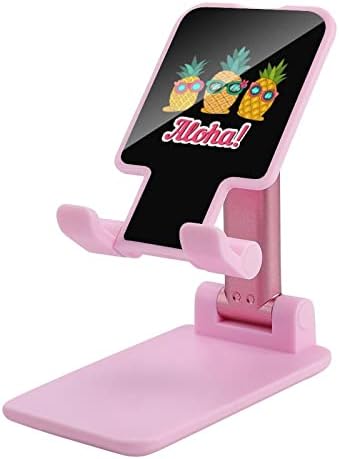 Slatka Aloha Ananas sklopivi stolni nosač mobitela Portable Podesivi postolje za putni stol