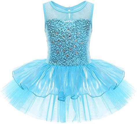 IEFiel Girls Chifron Ballet Dance haljina Gimnastička Leotard Ballerina Fairy kostim