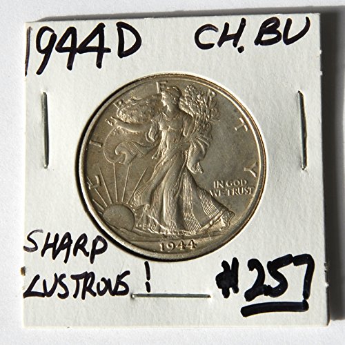 1944 D Sjedinjene Američke Države hodaju Liberty Denver Mint pola dolara izbora vrlo dobro