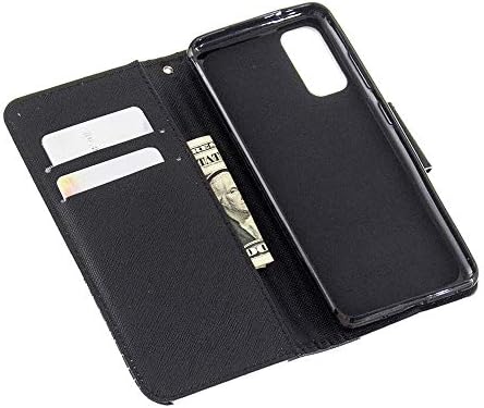 Asdsinfor Galaxy A51 5G Case Full Stylish Advanced Colorful Painted Wallet Case Slot za kreditne kartice sa postoljem za Pu kožu otpornu