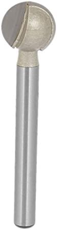 AEXIT 6MM bušilica Specijalni alat Dia 12 mm rezanje Dia Carbide Tipped Ball End okrugli rezbarički ruter Model: 43AS12QO361