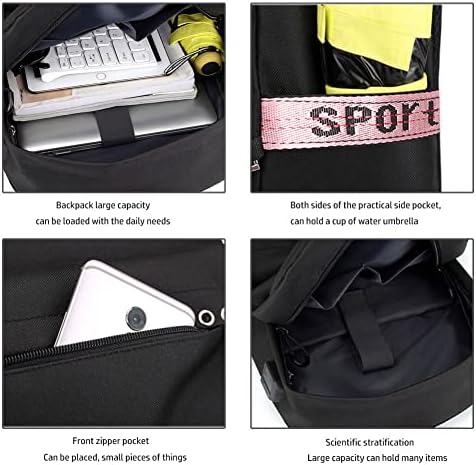 Kpop Blackpink ruksak Lisa Rose Jisoo Jennie fotografija u boji računar FashionTravel poslovni ruksak Whit USB Port