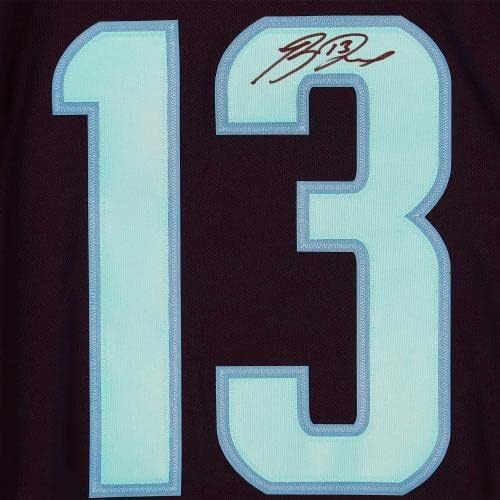 Brandon Tanev Seattle Kraken autografirala Navy Adidas Autentični dres sa invalidskim sezonskim dresima Patch - autogramirani NHL