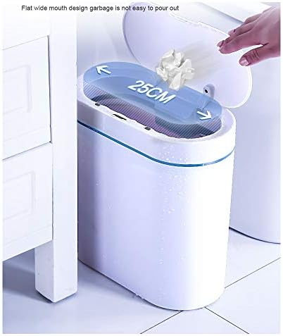 YFQHDD Smart Sensor Trash može elektronsko automatski kućni kupatilo toalet vodootporan uski senzor šava