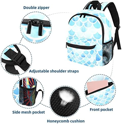 VBFOFBV ruksak za ženske pantalonske bakpa za laptop, putni bager, plave vage