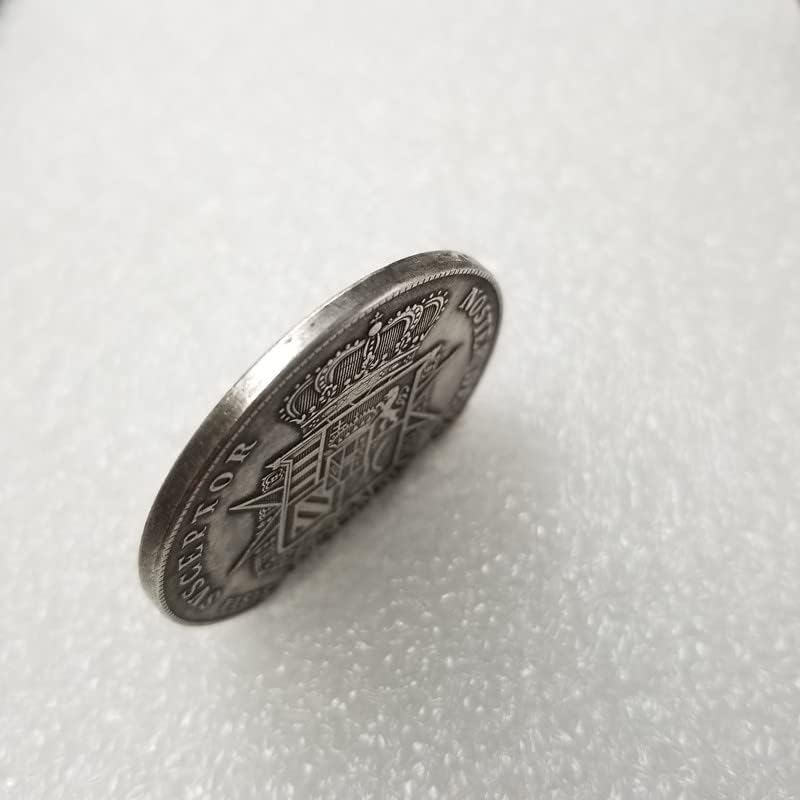 Starinski zanati 1859 Italijanska srebrna replika za kovanice Kovamorativni kovani novčići kovani novčić 133