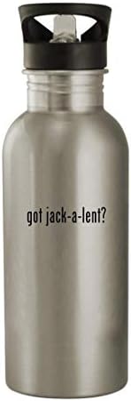 Knick Knata pokloni dobio je Jack-A-Lent? - 20oz boca od nehrđajućeg čelika, srebrna