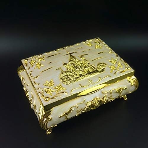 Qohnk mini metalna kutija ruski krajnji nakit kutija nakit Europska nakita za kolekciju nakita Rođendanski poklon za vjenčanje