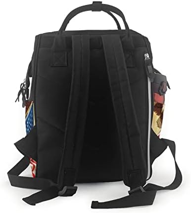 Aseelo parni vlak oblaci multifunkcionalni ruksak ruksak ruksak za laptop nosite na ruksaku putni ruksak